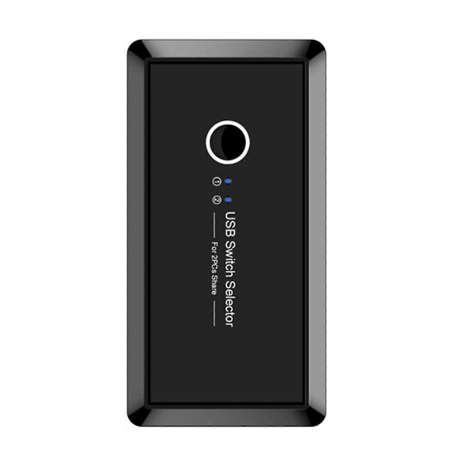 USB 3.0 Switcher Selector USB Switcher 4 Computers Share 2 Device for Printer Scanner Keyboards USB Sharing Switcher Multicolor