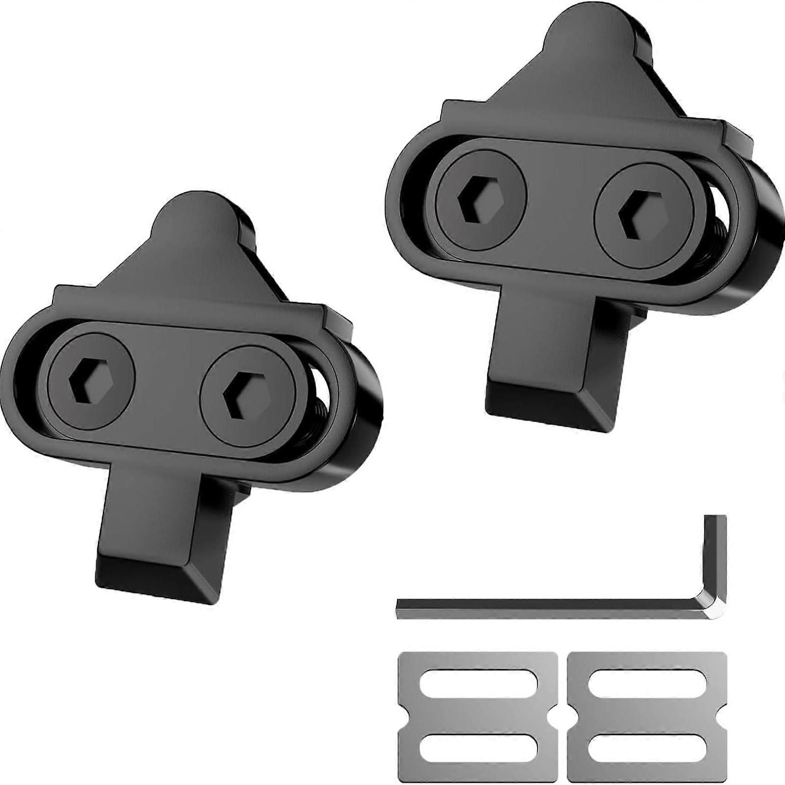 Biycles Flat Pedals Clip Converter High Strengths Pedals Platform Adapters for Versatile Use in Commuting Multicolor