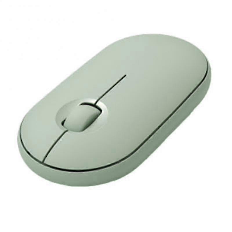 Silent Bluetooth Mouse M350 - Ergonomic Pebble Shape, Dual Mode Wireless for PC & Mac
