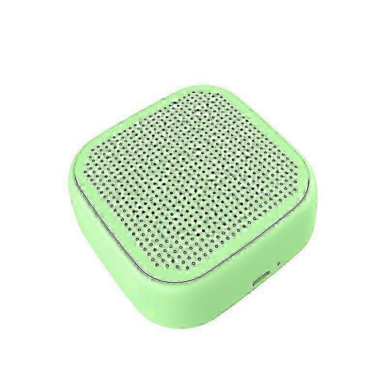 e Portable Bluetooth Speaker with Custom Bass Radiator Brief Design Perfect Mini Speaker Green