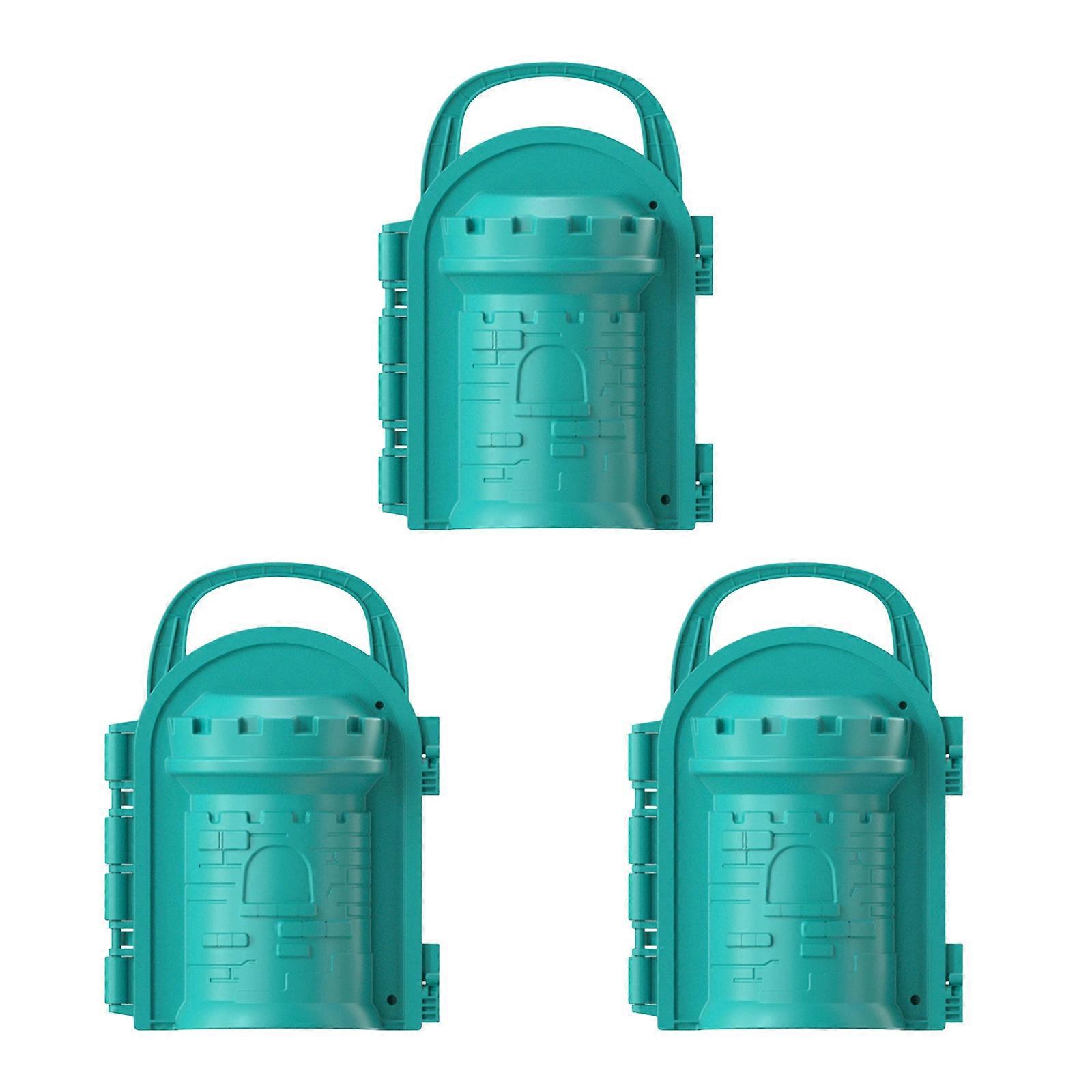 Cartoon Snowballs Maker for Outdoor Snow Fighting Activity Snow Sand Play Modeling Tool for Family Gathering Activity 3PC Multicolor