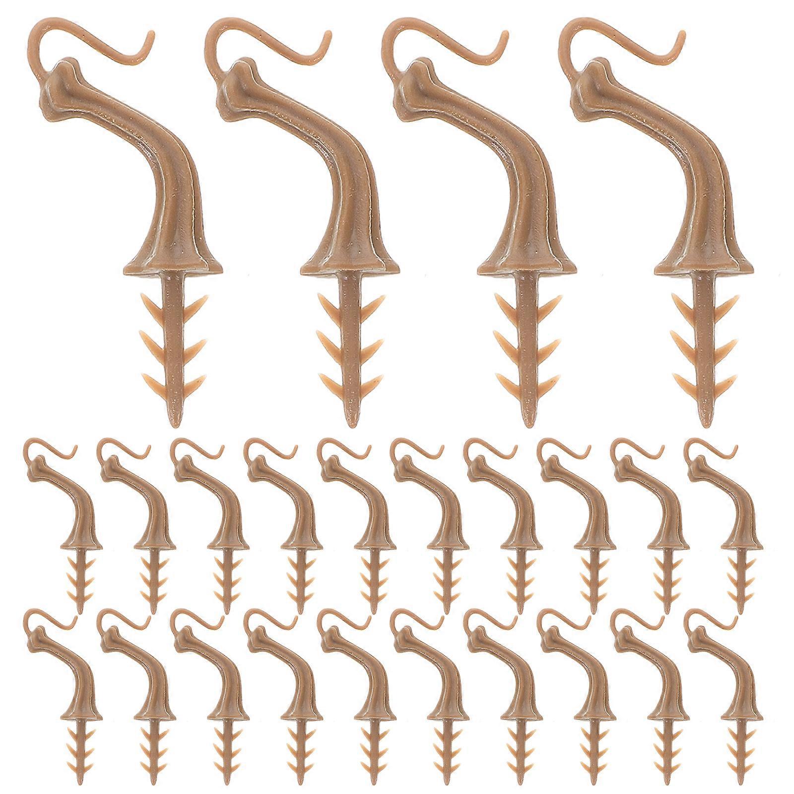 Pumpkin Stems for Crafts Plastic Pumpkin Stems for Halloween 50Pcs