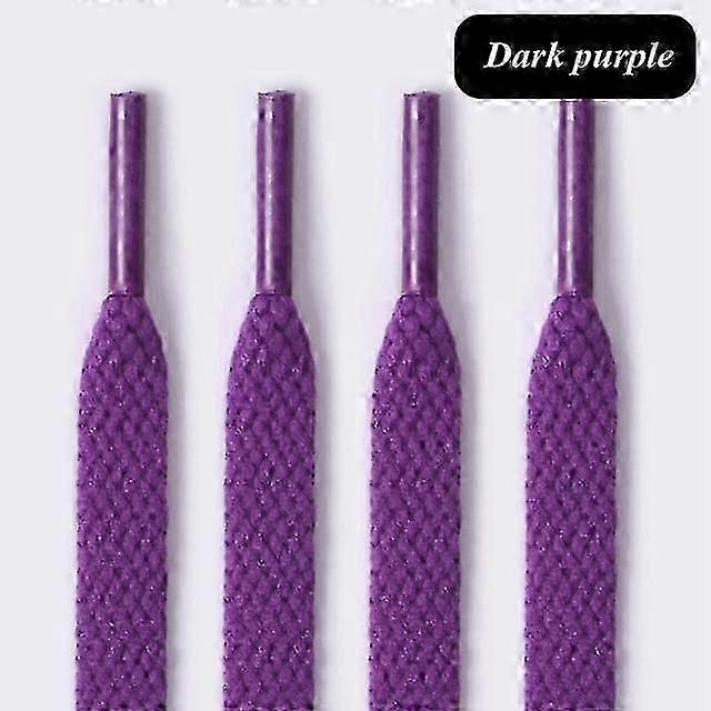 1 Pair Flat Fabric Shoelaces for Sneakers White Black Soft Classic Boot Laces