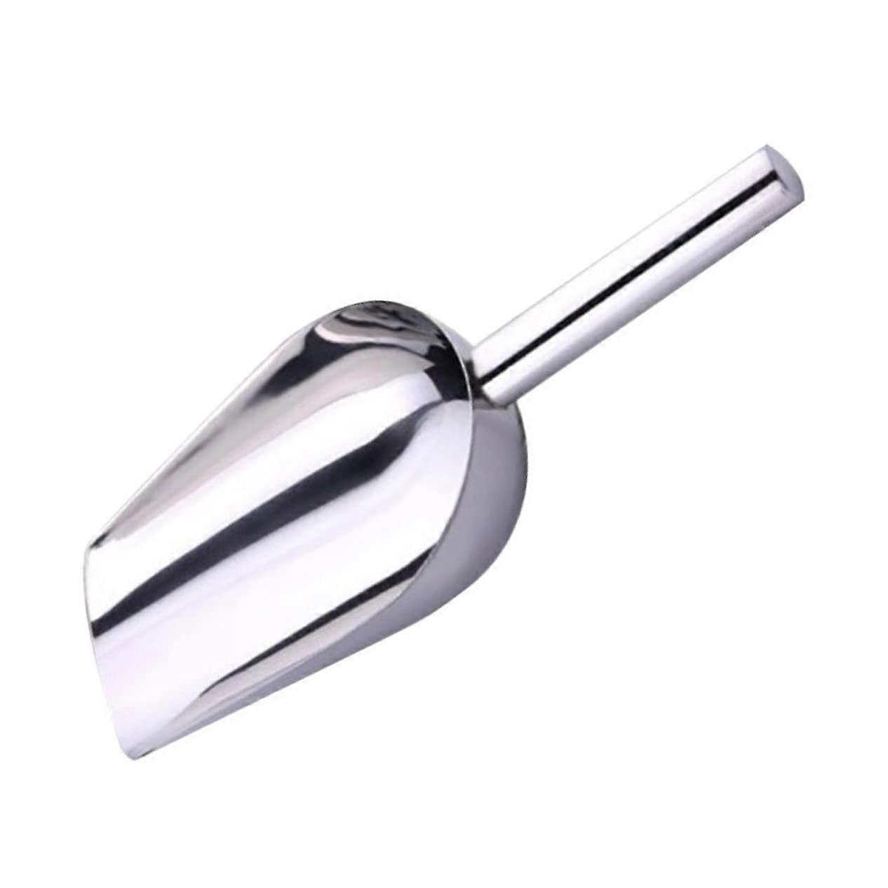 Stainless Steel Ice Scoop for Ice Maker with Ergonomic Grip, Easy Clean, Versatile Kitchen and Bar Use