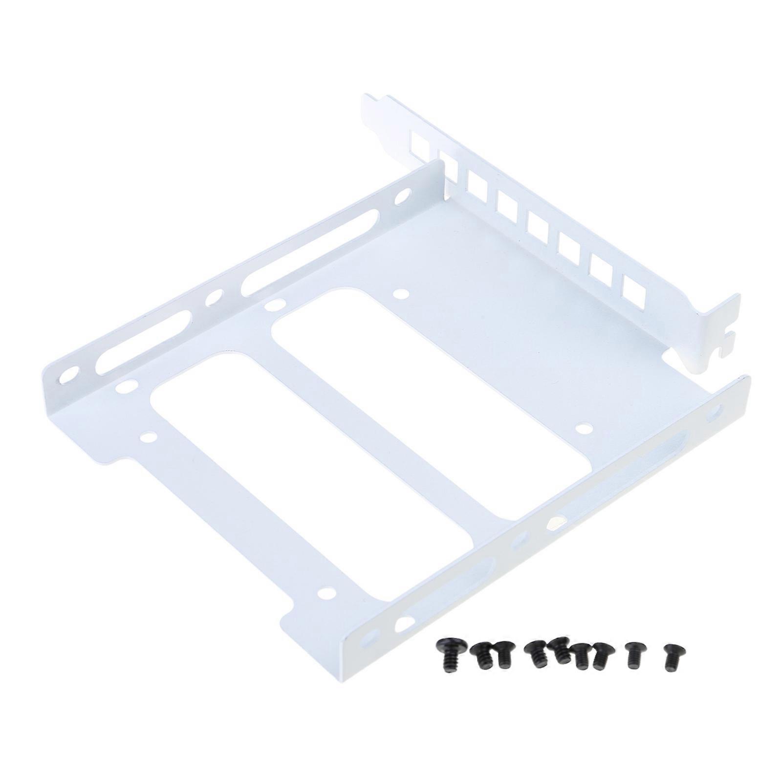2.5/3.5inch In Hard Drive Tray Holder for PCI SSD HDD Metal Mounting Bracket Adapter Hard Disk Tray Bracket Hard Drive Multicolor
