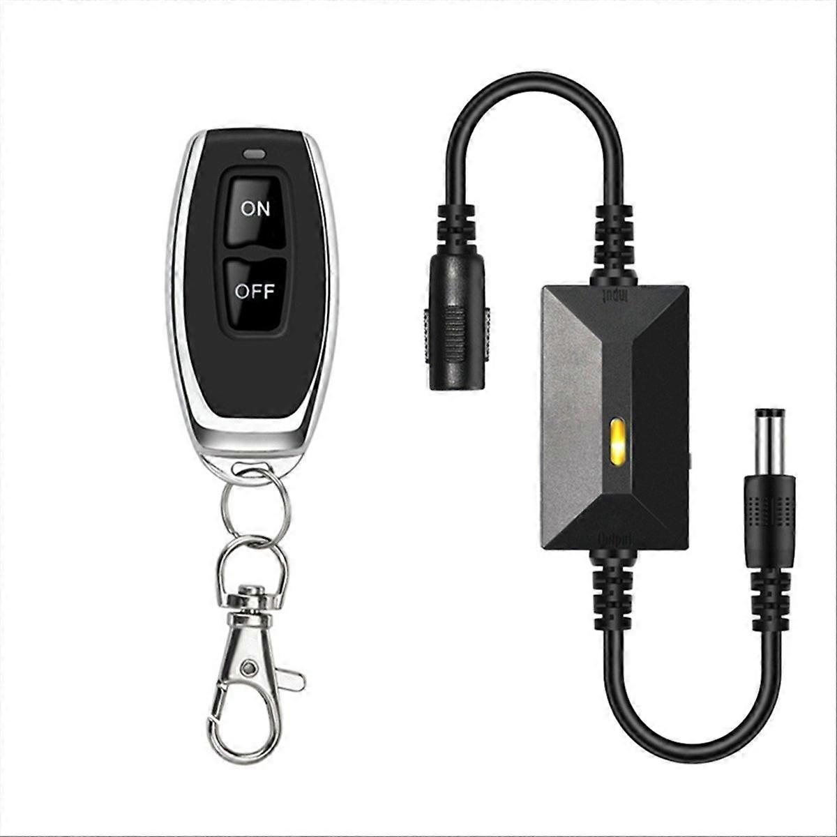 DC Power Switch Receiver 3.6V-24V Input Range Compact Design Ideal