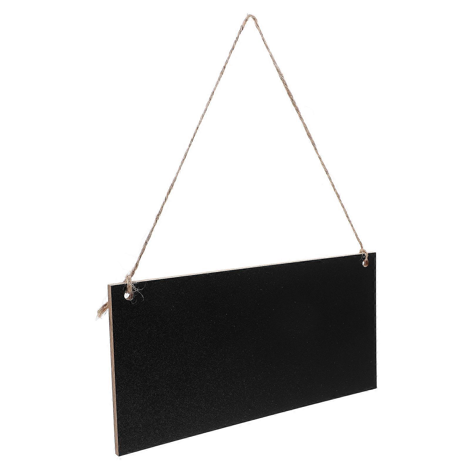 Hanging Chalkboard Sign for Writing Use with Wood Material