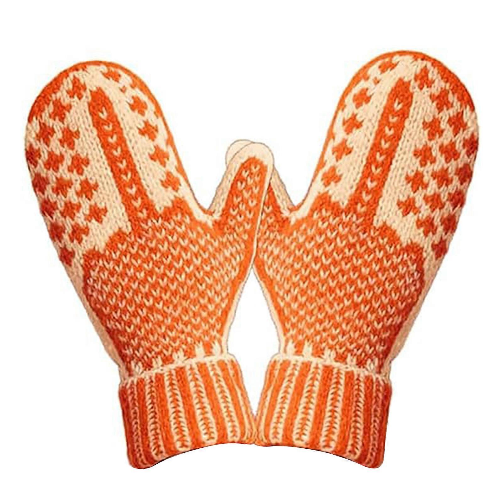 Funny Winter Mittens - The Naughty List Knit Gloves, Comfortable & Breathable with Hidden Attitude