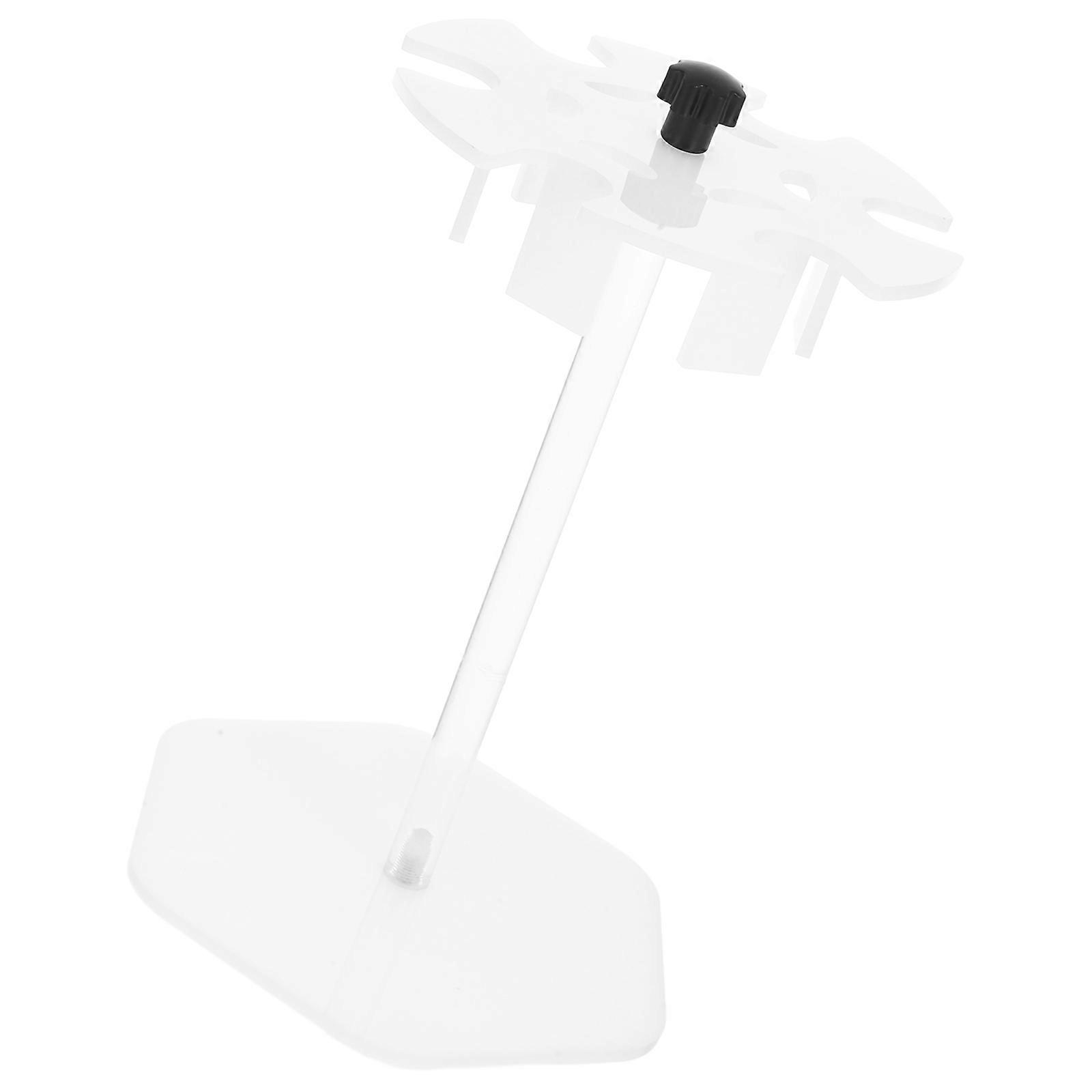 Acrylic Laboratory Pipette Stand for Stable Support White