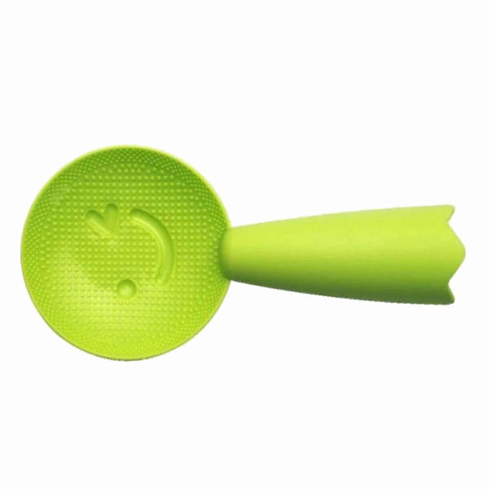 Rice Paddle Non Stick Rice Spoon with Stand Smiley Face Design for Cooking and Serving