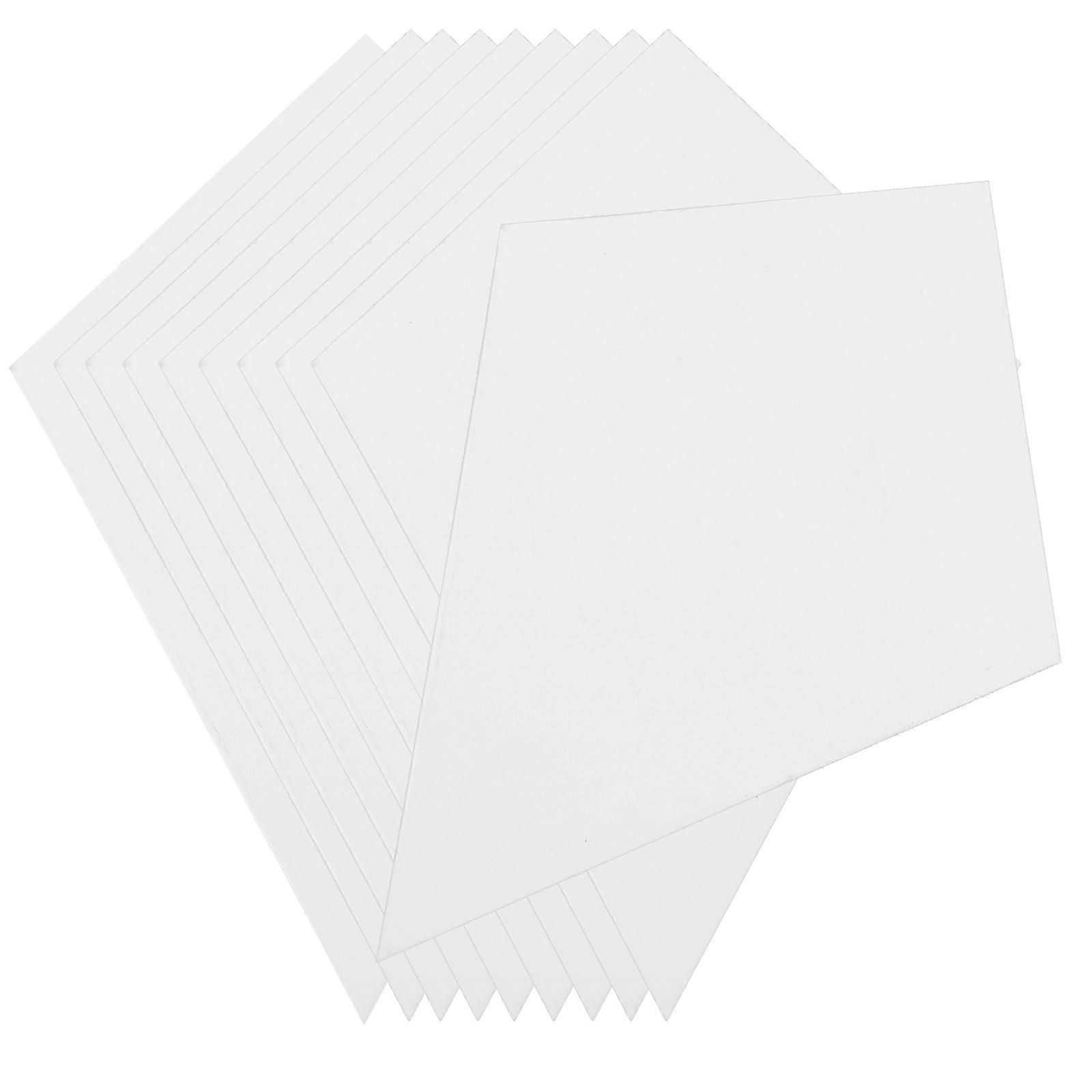 White Paper Quilting Templates for DIY Craft 100pcs Creative Shape Sewing Accessories for Beginners