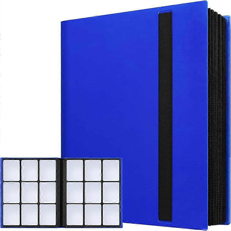Trading Card Binder 9 Pocket Pages,20 Sheets 360 Game Card Book Binders for Soccer Basketball Cards,Sports & Game Cards