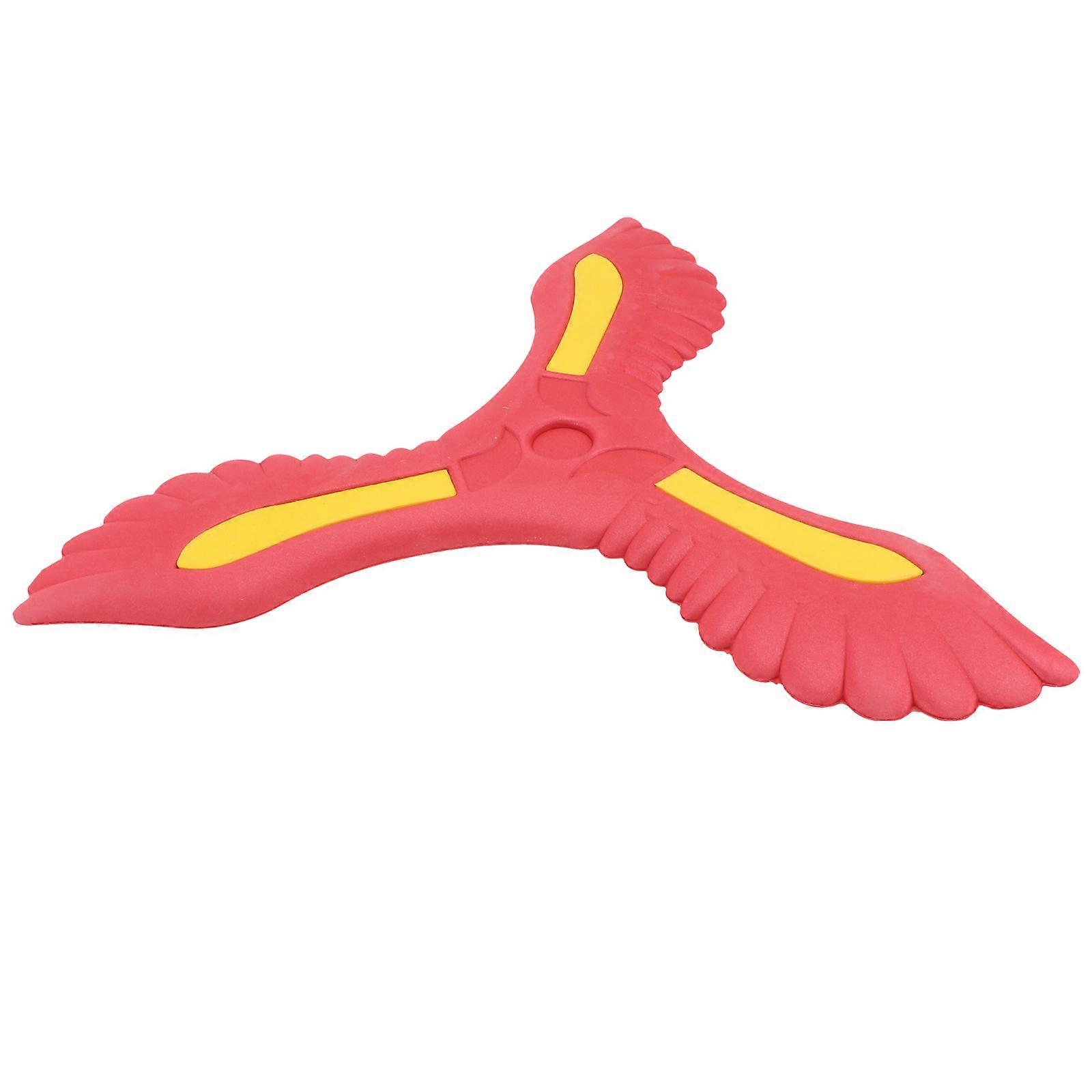 Educational Boomerang Toy for Children Outdoor Activity 1Pcs Red Eva