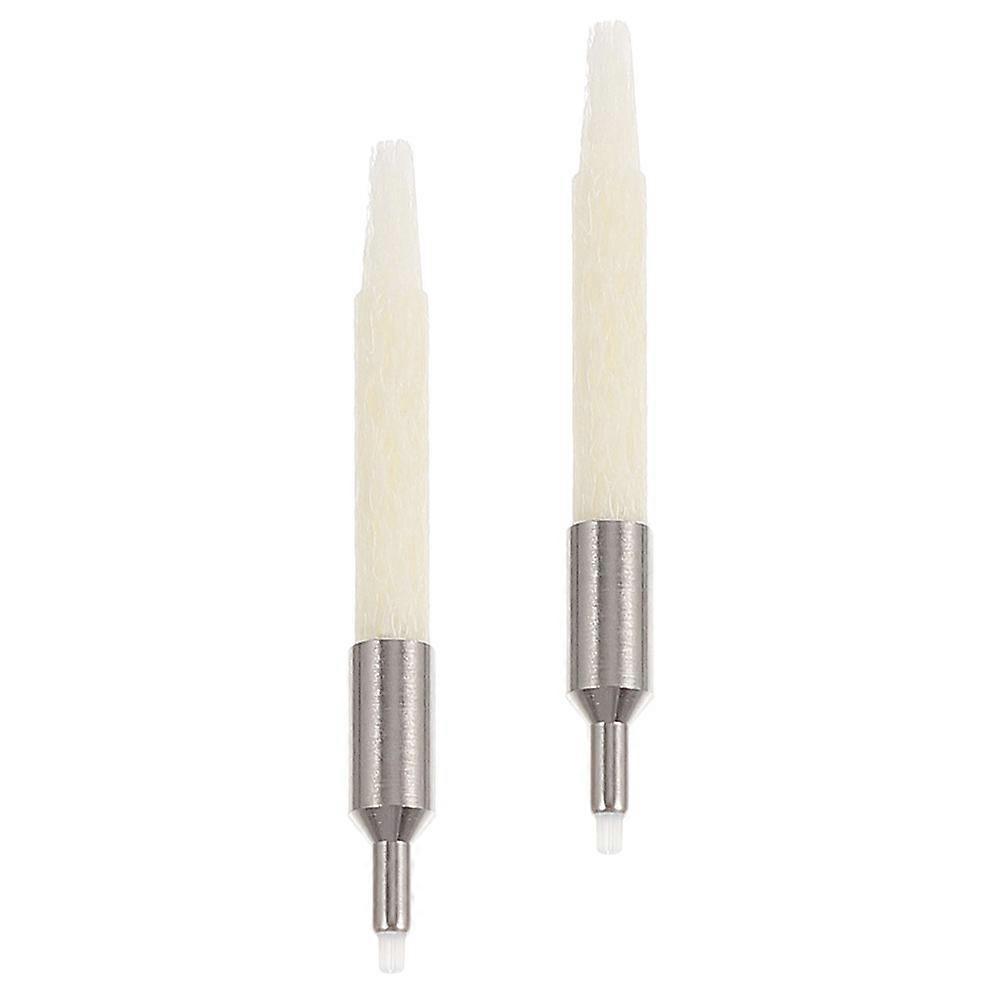 Marker Pen Nibs Marking Pen Refill Nibs Replacement with 2Pcs White Fiber
