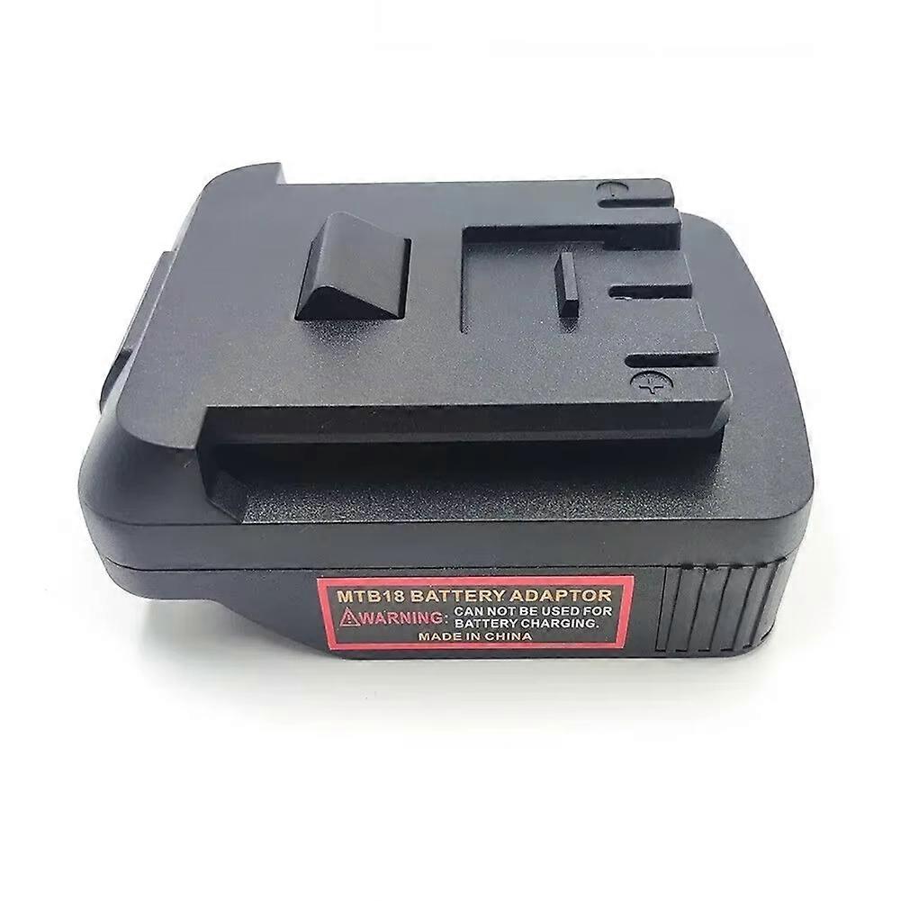 Battery Adapter Converter Connector for Metabo 18V Li-Ion Battery for Bosch Lithium Electric Power Tool Drill Wrench