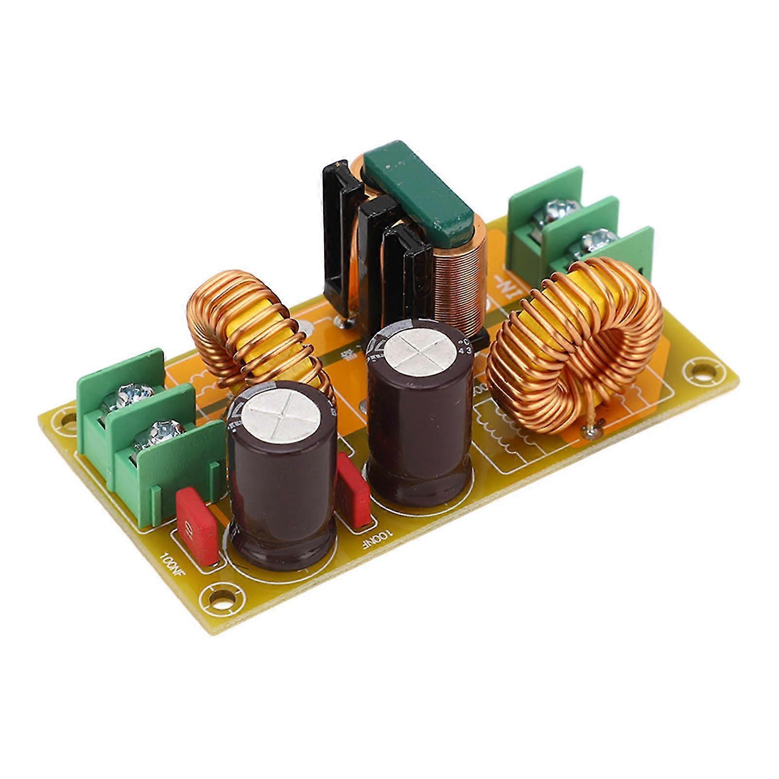 EMI Filter Module Electromagnetic Interference Filter DC Power Supply LC Filter Suppression Board 50V 10A 2025