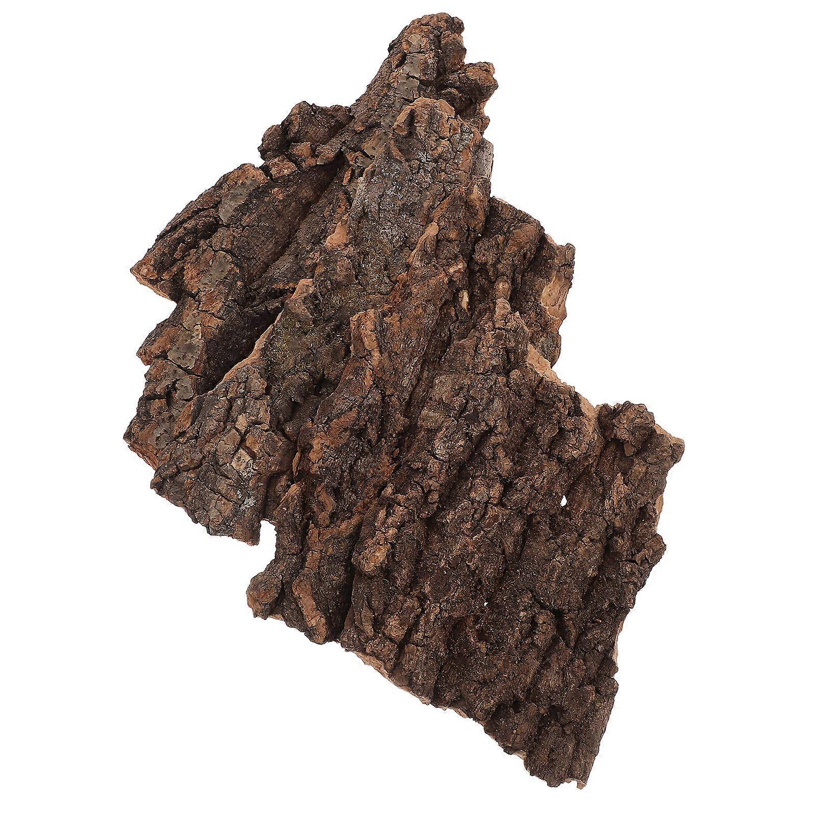 Reptile Bark Climb Platform for 4Pcs Pet Cage Breeding Box Decor