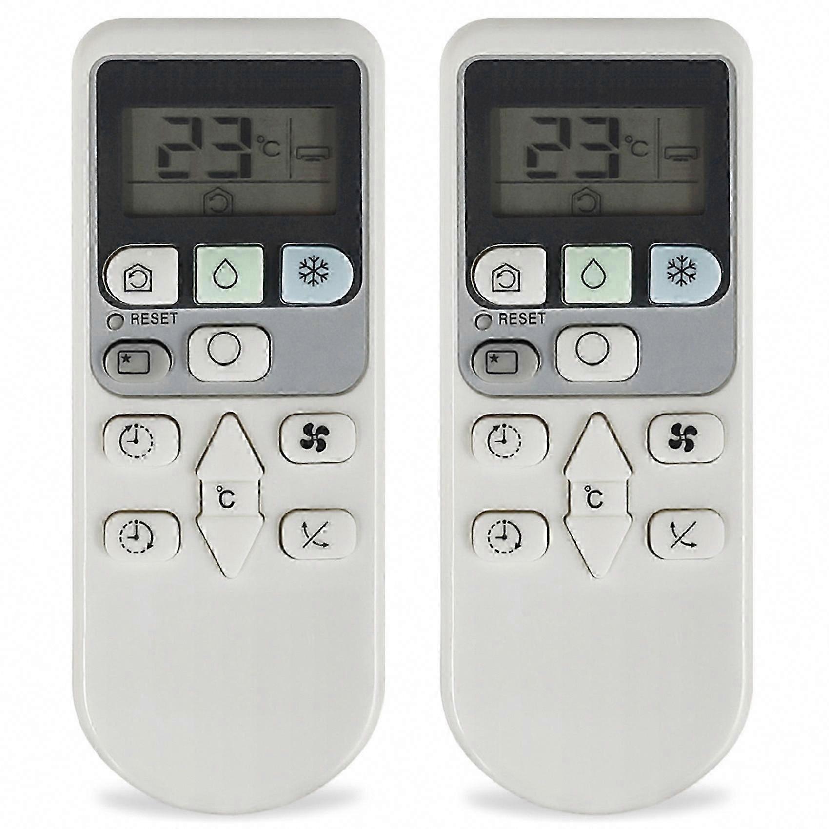 2X Replacement AC Remote Control for S18CAK X18CBK E18CYK 26/36BCY Models