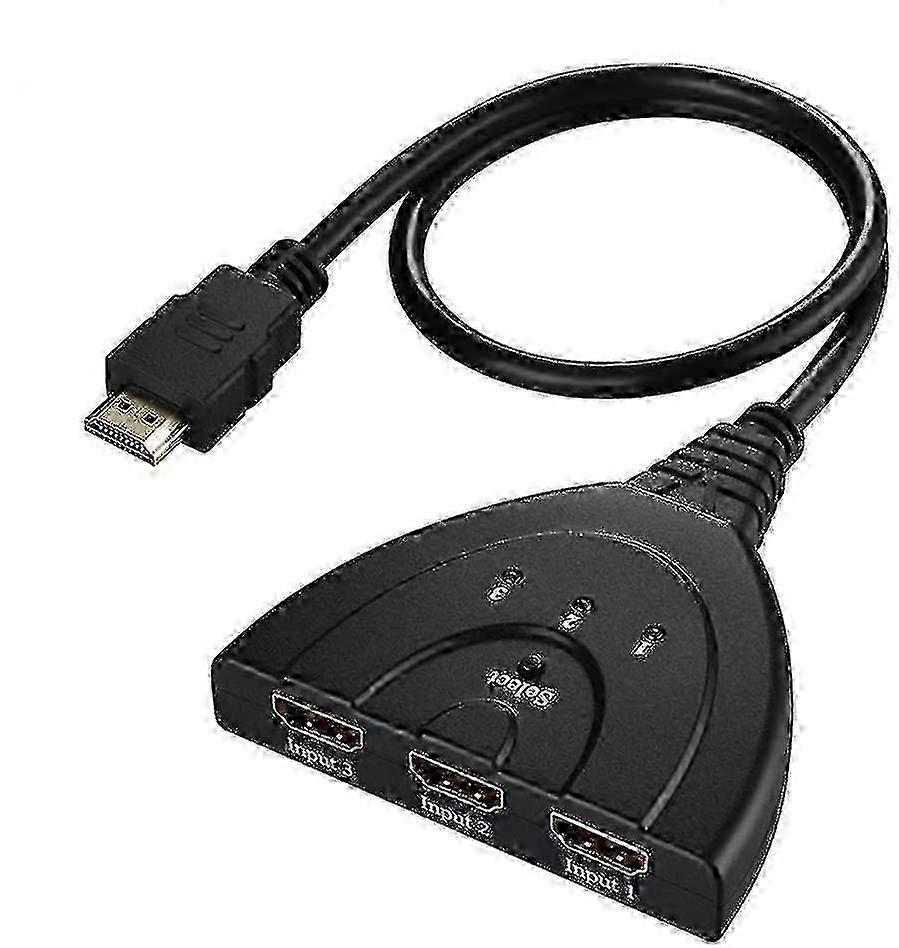 Hdmi Switch Hdmi Pigtail Switch Splitter 3 In 1 Out 25-26s