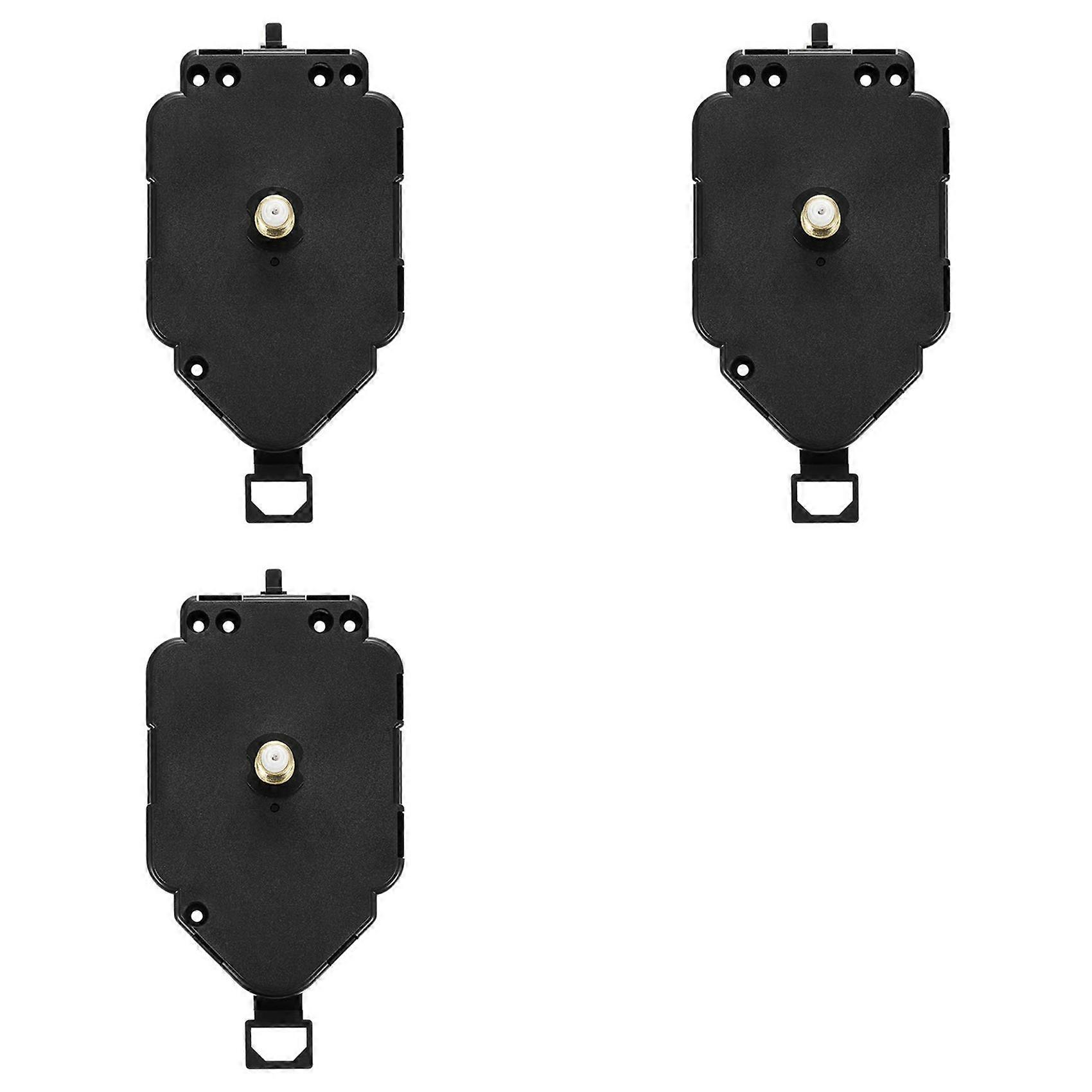 3X DIY Quartz Pendulum Clock Mechanism Movement Wall Clock Motor Replacement Home Quartz Clockwork Tool 16.5mm