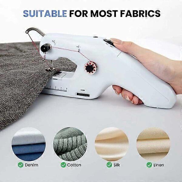 Sewing Machine, Double Thread No Need to Turn On, Suitable for Beginners, Home Portable Sewing Machine