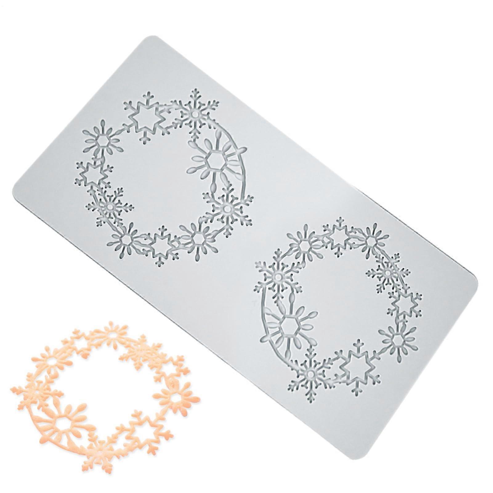 Fondant Silicone Molds for Cake Decorating Tools, Durable Reusable Baking and Craft Use