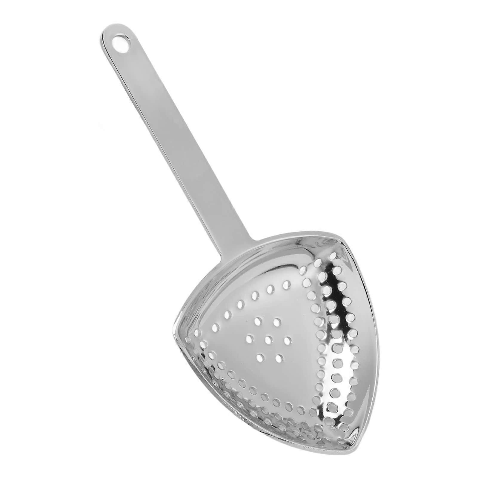 Stainless Steel Cocktail Strainer with Ergonomic Grip, Mirror Finish, Rustproof for Bartending