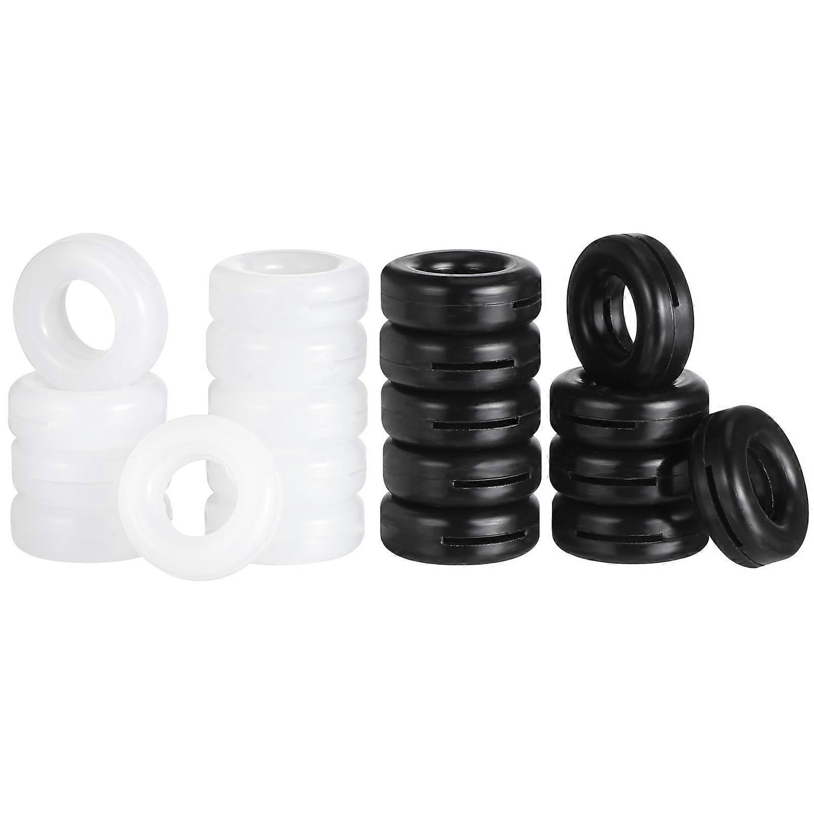 Eyeglasses Silicone Ring Temple Tips for Glasses 20Pairs Assorted Color