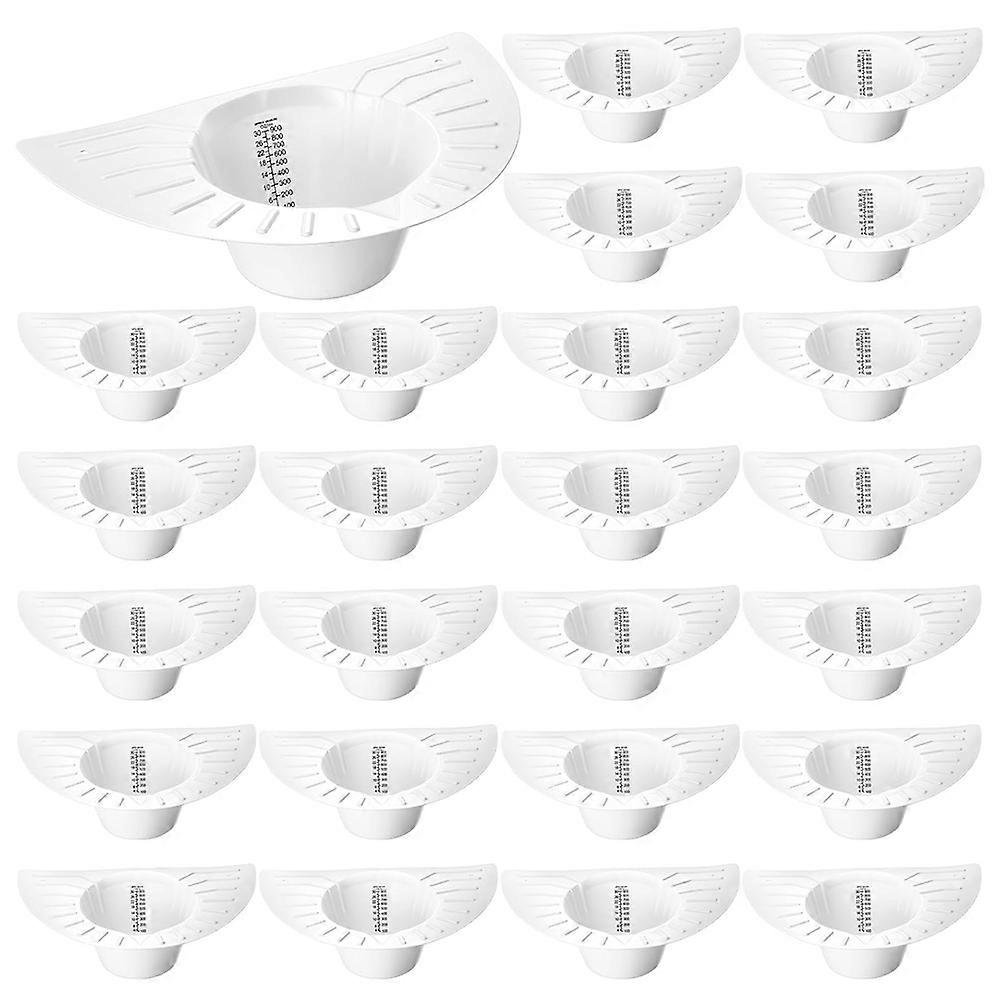 20Pcs Urine Collection Hat for Toilet Stool Sample Collection Kit