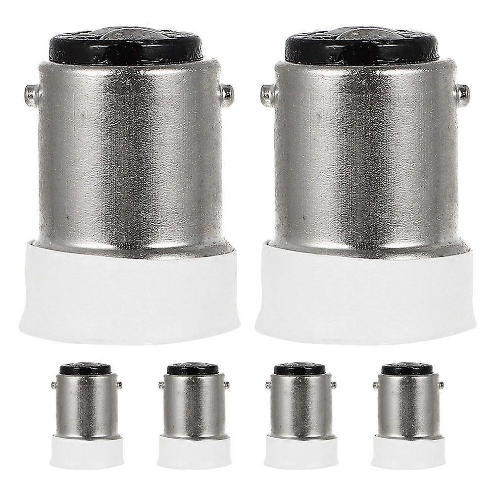 6pcs Light Socket Converters Bulb Socket Replacement Lamp Bulb Threaded Socket Light Socket Converter Bulb Socket Converter