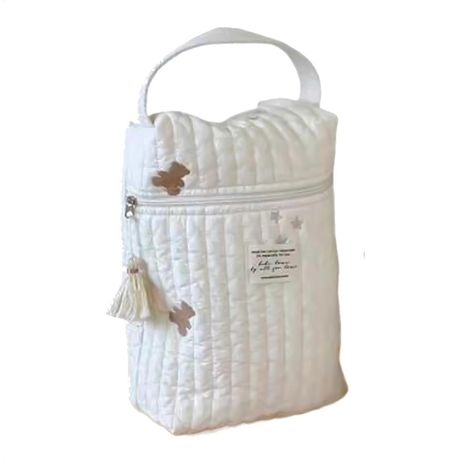 Travel Diaper Bag with Waterproof Multifunctional Storage and Compact Ergonomic Design