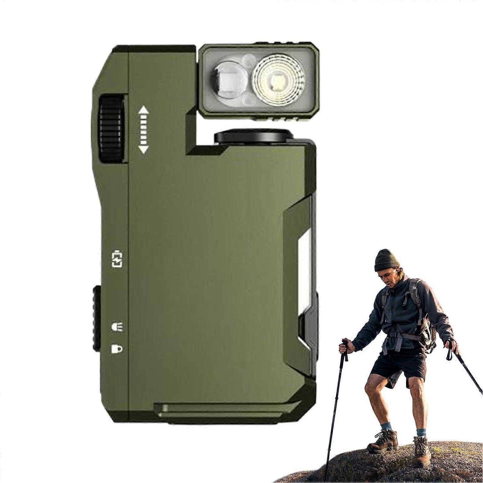 LED Flashlight with Magnetic Mount, Slim Brightness Torch for Camping, Hiking, Survival