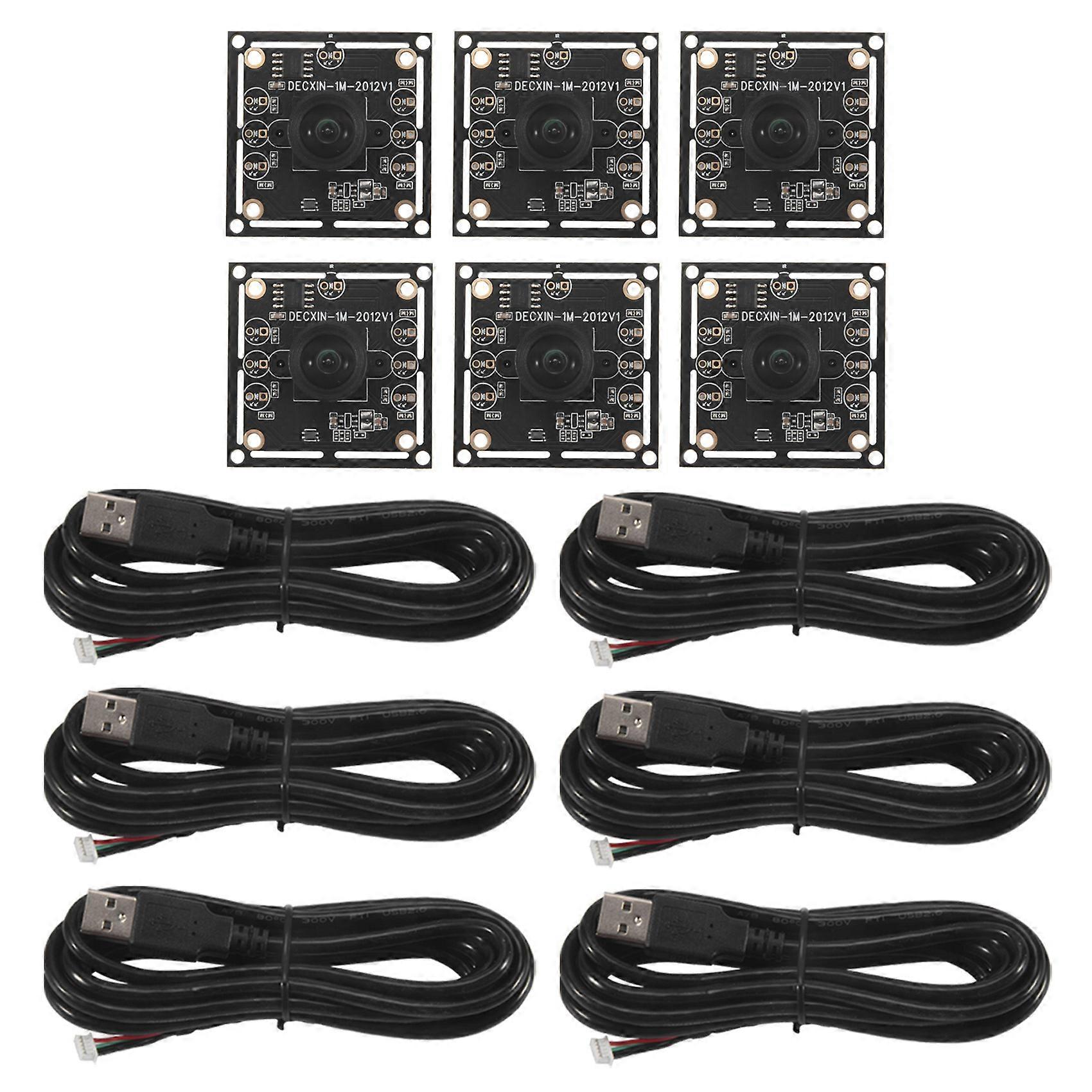6Pcs 100 Degree Camera Module , with 2 Meter Cable
