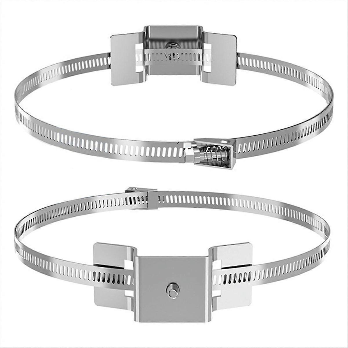 Adjustable Sign Mounting Bracket for Larger Poles for Water Heater