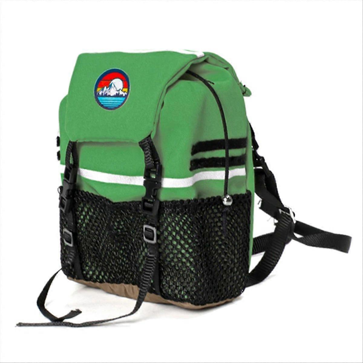 Simulation Backpack Shovel Storage Bag,Green bag
