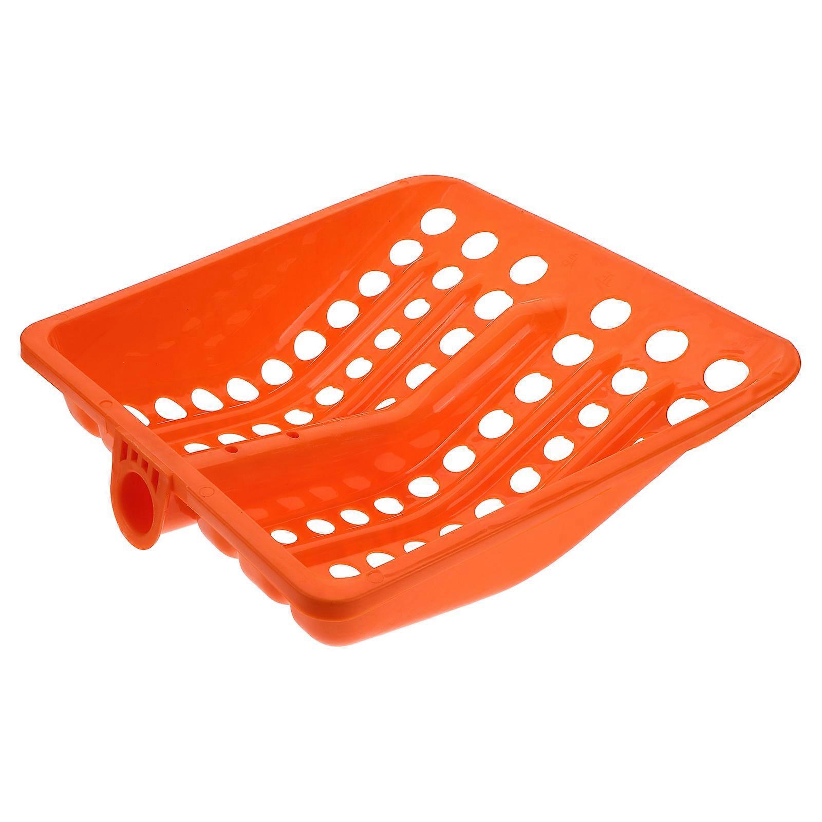 Farm Feed Plastic Sifting Head Replacement Orange