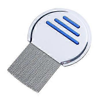 Terminator Lice Comb Nit Free Kids Hair Rid Headlice Stainless Steel Metal Teeth Remove Nit Brush