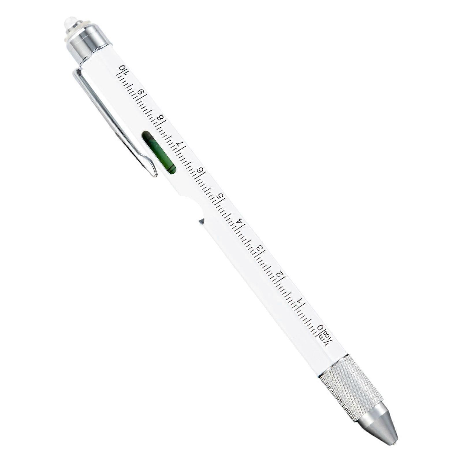 2 Pcs Multitool Pen with LED Light Gift Set for Men Cool Gadgets Stocking Stuffers Practical Tools Office Essentials