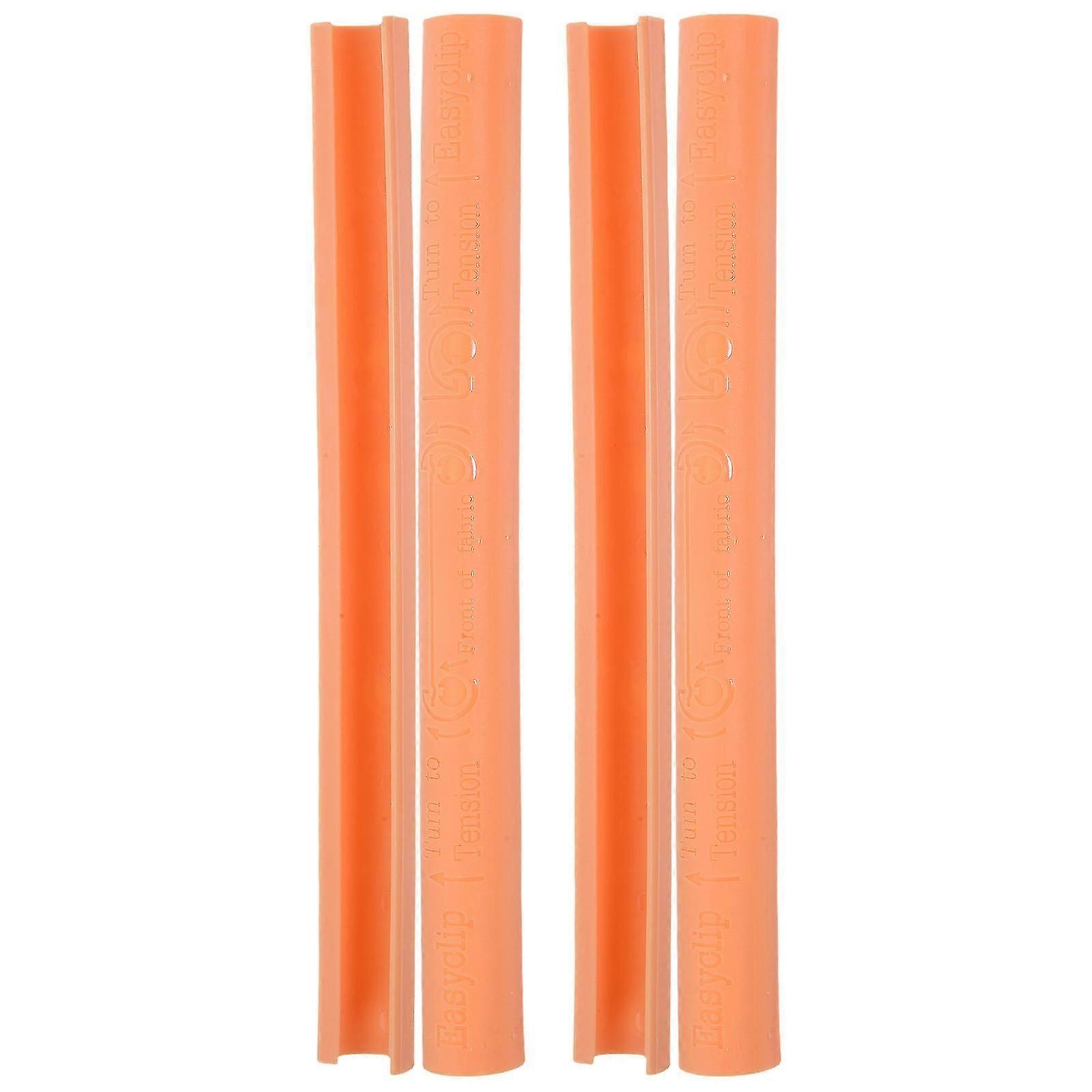 4Pcs Lightweight Plastic Embroidery Frames & Cross Stitch Clips