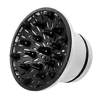 Diffusore per capelli ricci, colore bianco, design versatile, protegge l'acconciatura, 1 set