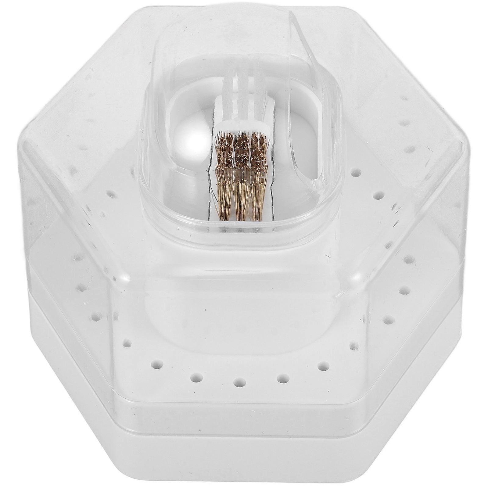 Multi-Slot Nail Drill Bits Storage Box for Organizing Manicure Tools