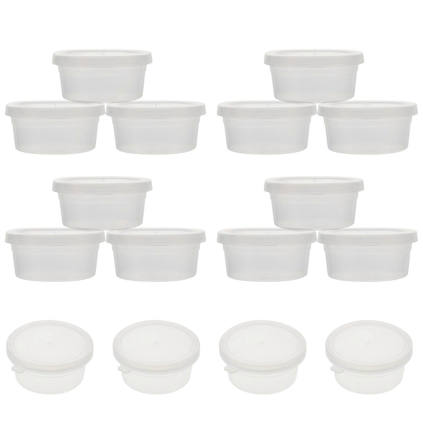 Plasticine Packing Box for Clay Storage Including 20Pcs Storage Cases