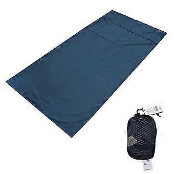 Forro de algodão para saco de dormir, design tipo envelope portátil para camping, viagens e uso em hotéis.