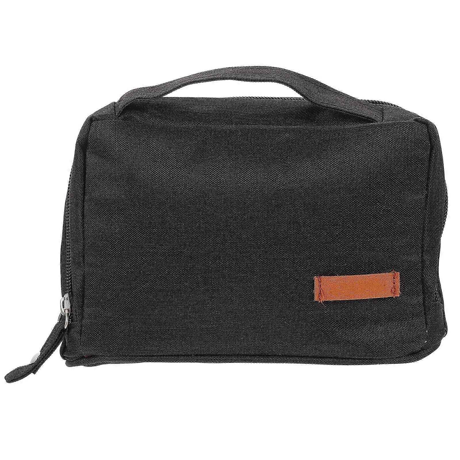 Data Cable Pouch Polyester for Storage Use Portable Cable Organizer