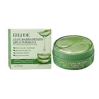 Aloe Vera Eye Mask Patches 60 PCS, Hydrating & Soothing Under Eye Patches for Fine Lines, Puffiness & Dry Skin, Gentle Moisturizing Eye Treatment