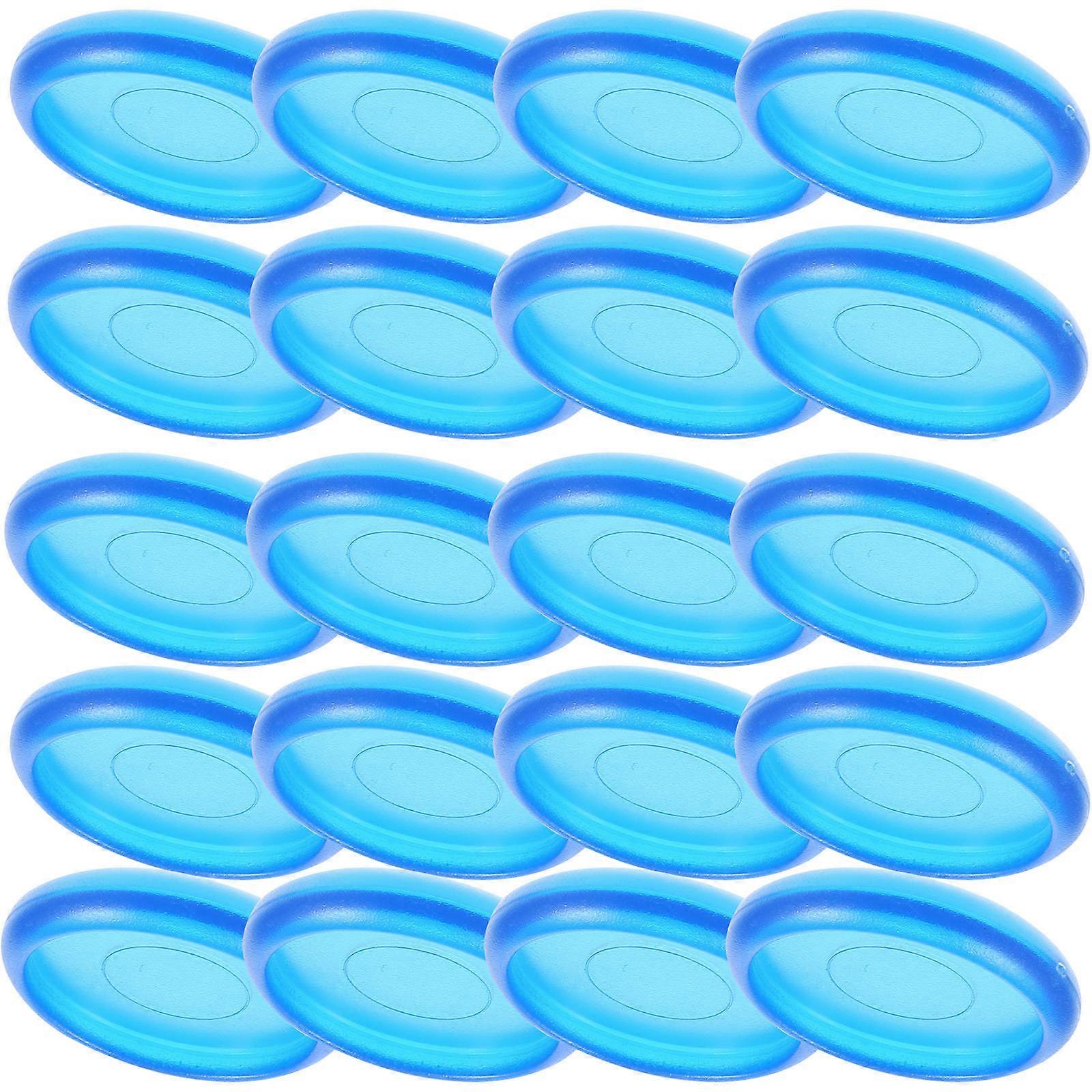 44 blaue Kunststoff-Buchbinderinge für Schüler