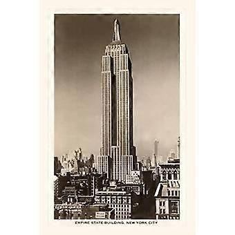 Vintage Journal Empire State Building, New York City
