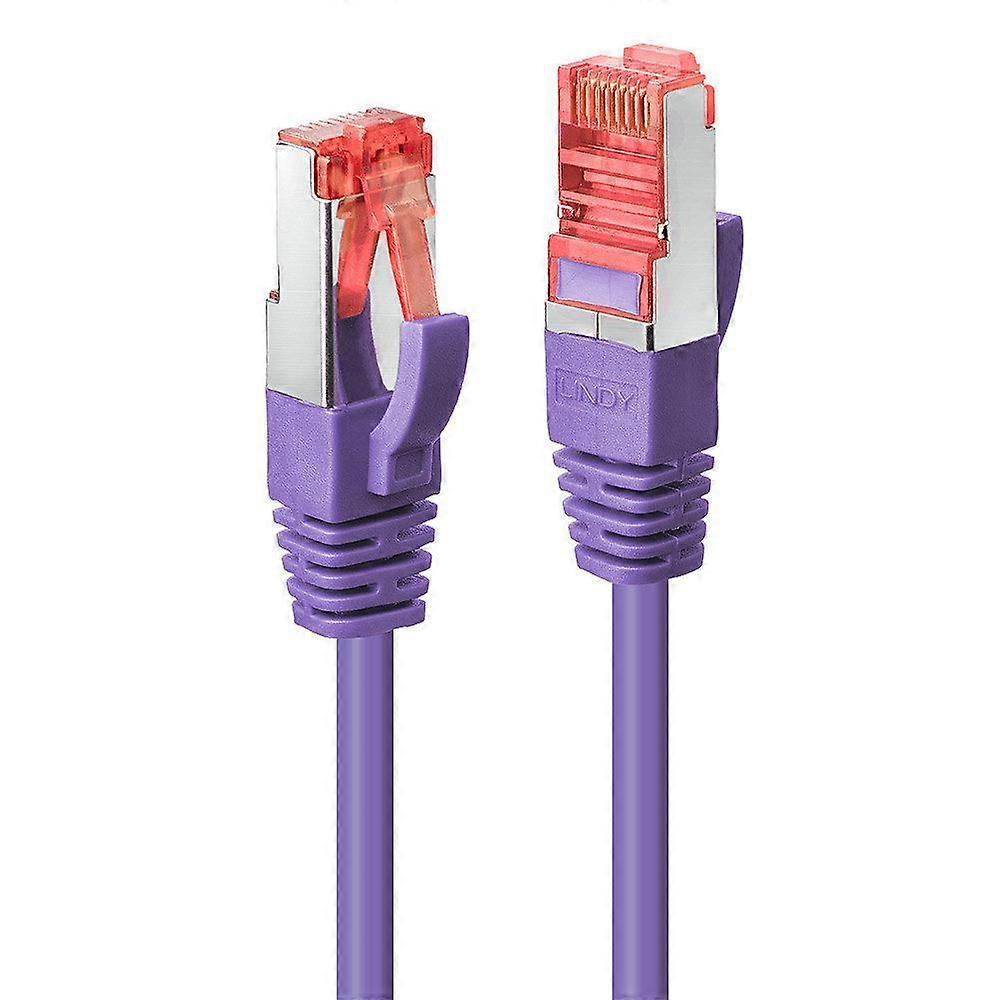 Lindy 0.3m Cat.6 S/FTP Network Cable Purple