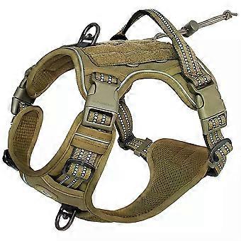 Military Tactical Dog Harness - Heavy-Duty No-Pull Vest, Adjustable & Breathable