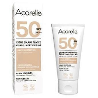 Light tone facial sunscreen cream spf50 50 ml of cream
